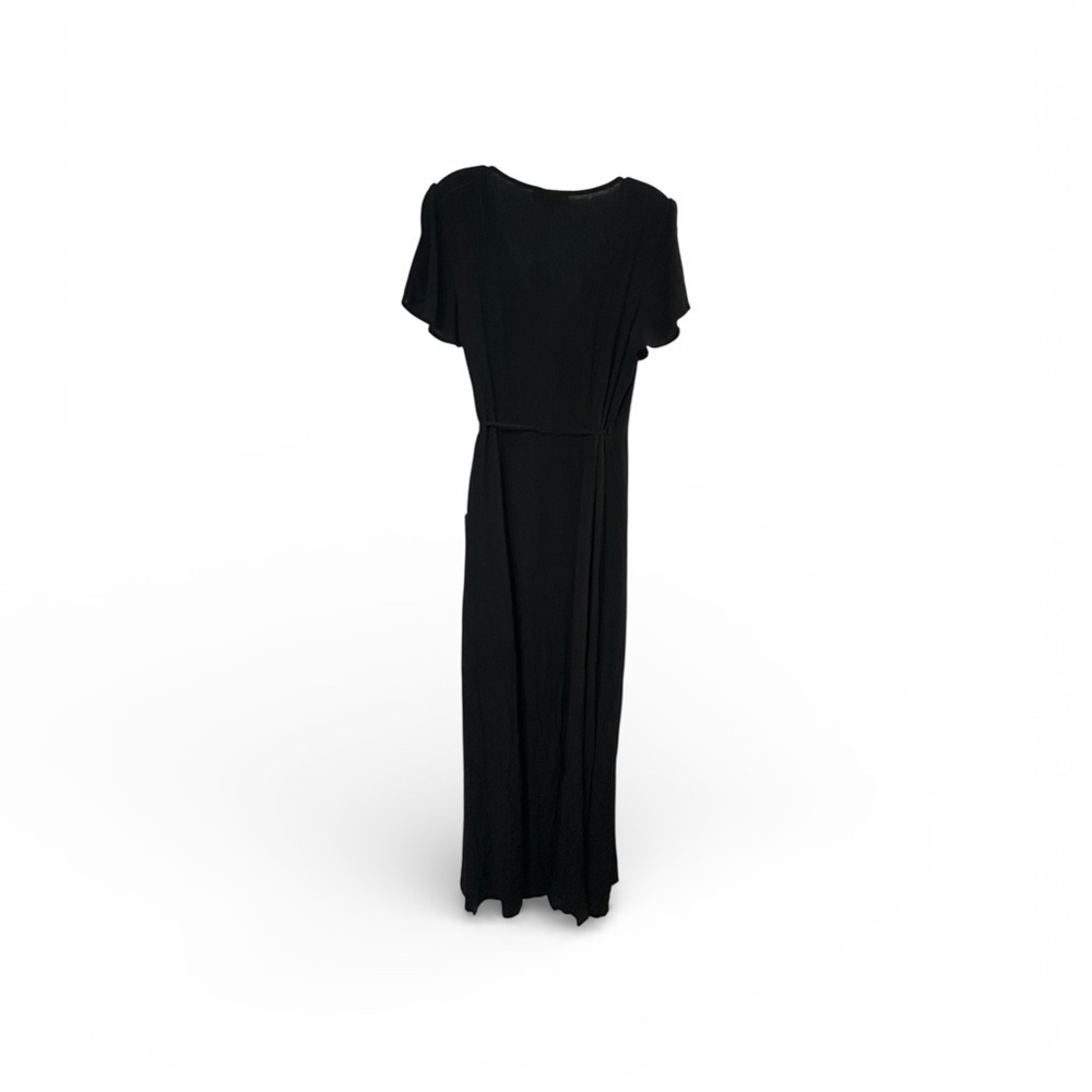 Lulu's NWT Heart of Marigold black wrap maxi dress - Picture 7 of 10